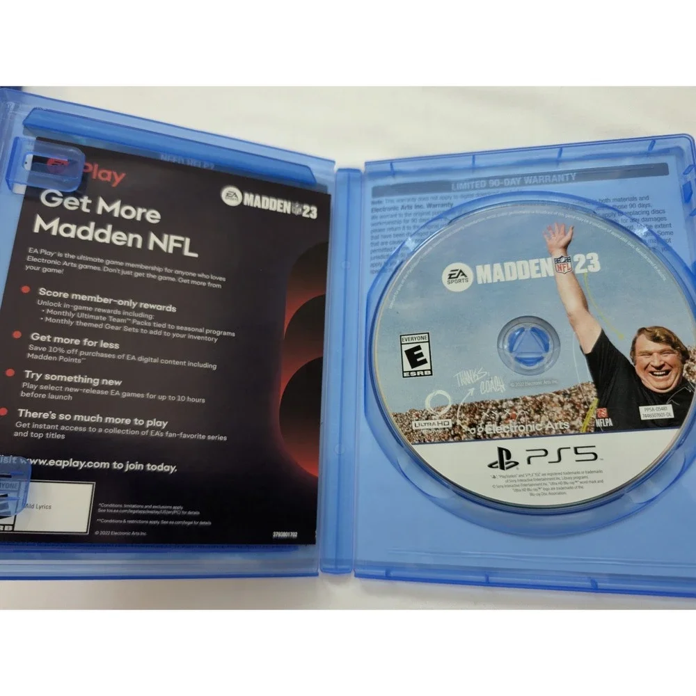 Madden NFL 23 Sony PlayStation 5 PS5 Game CIB EA Sports 2022 Football